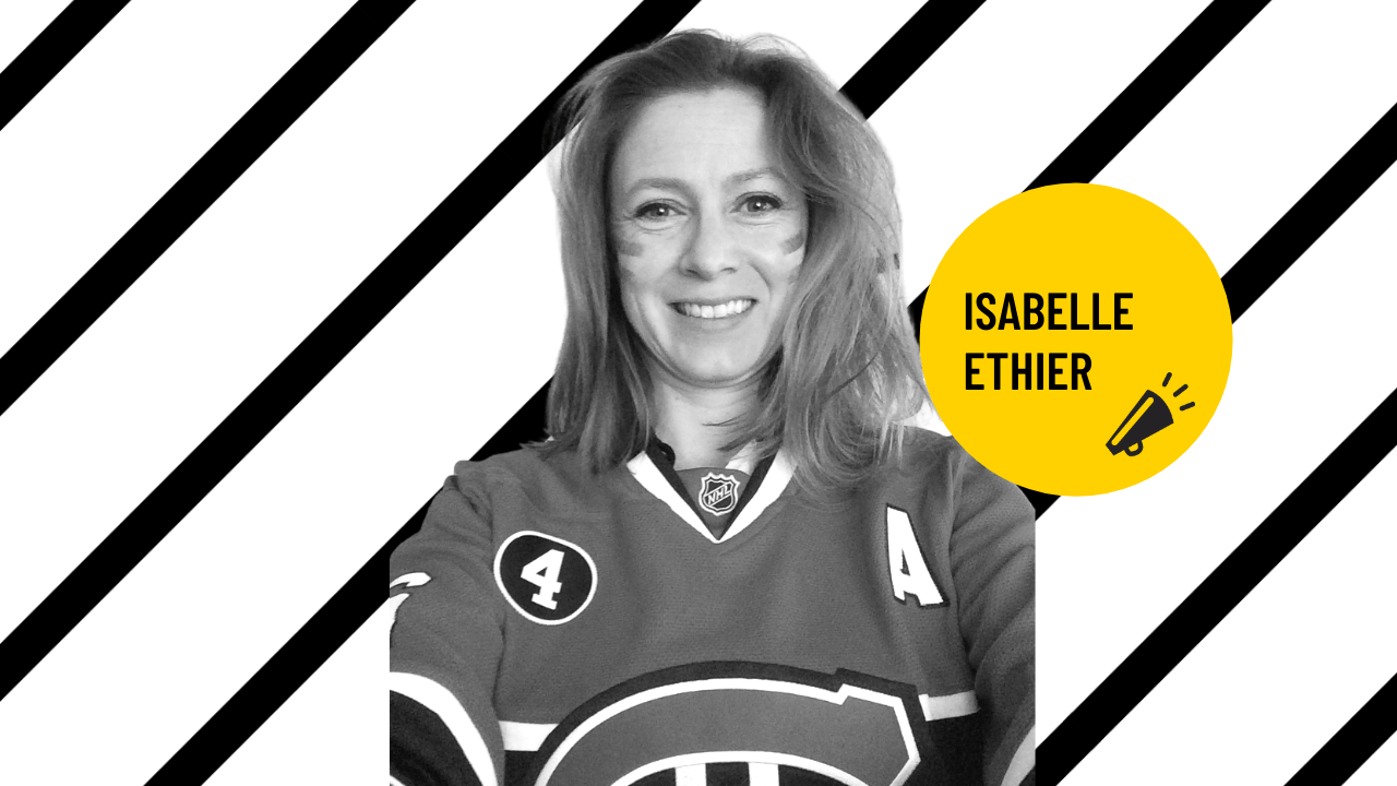Découvrons Isabelle Ethier fondatrice de Femme d'hockey