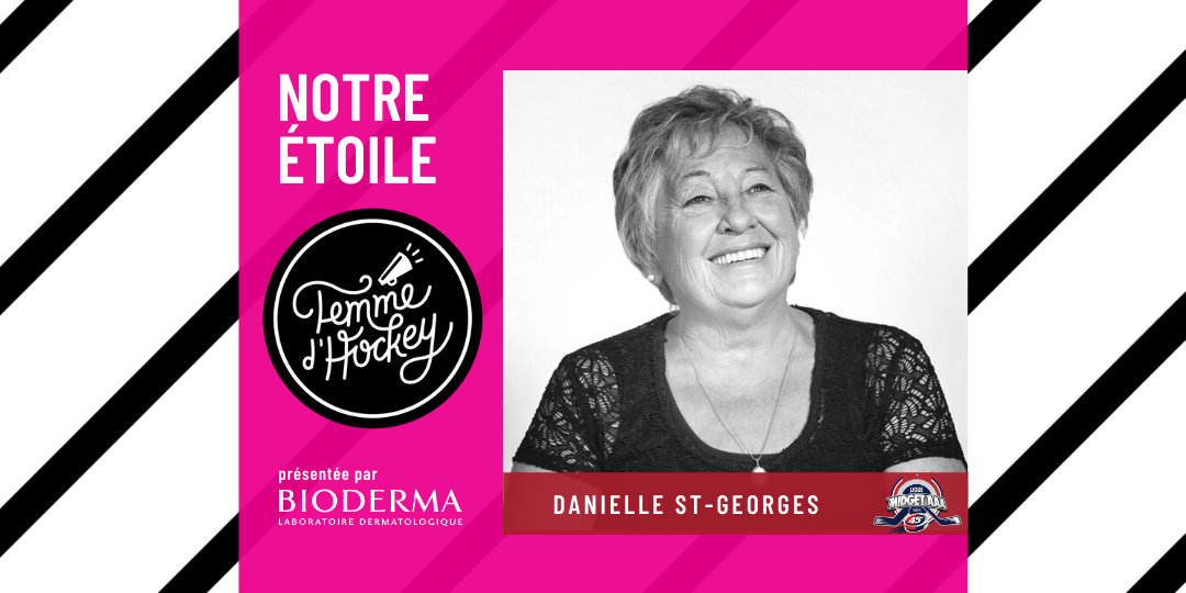 Étoile femme d'hockey Danielle St-Georges