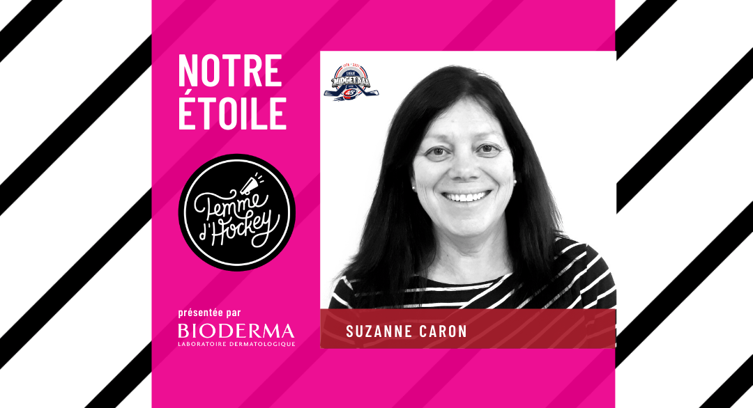 Étoile femme d'hockey - Suzanne Caron