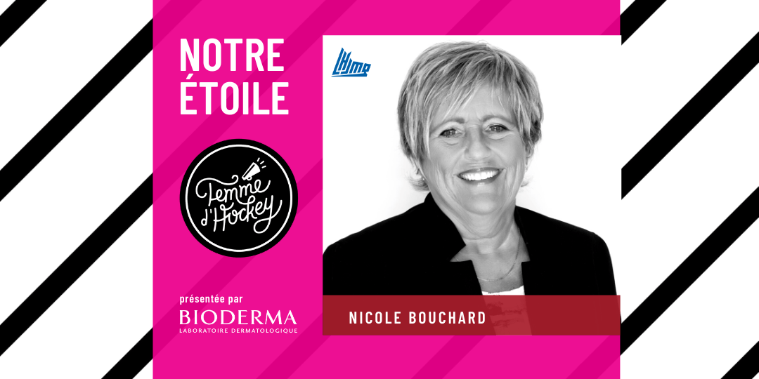 Nicole Bouchard - étoile femme d'hockey Bioderma