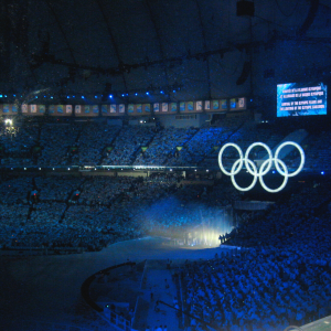 Jeux olympiques Vancouver cérémonie gradins
