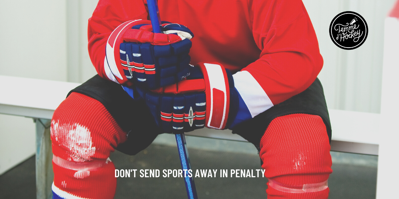Don't send sports away in penalty