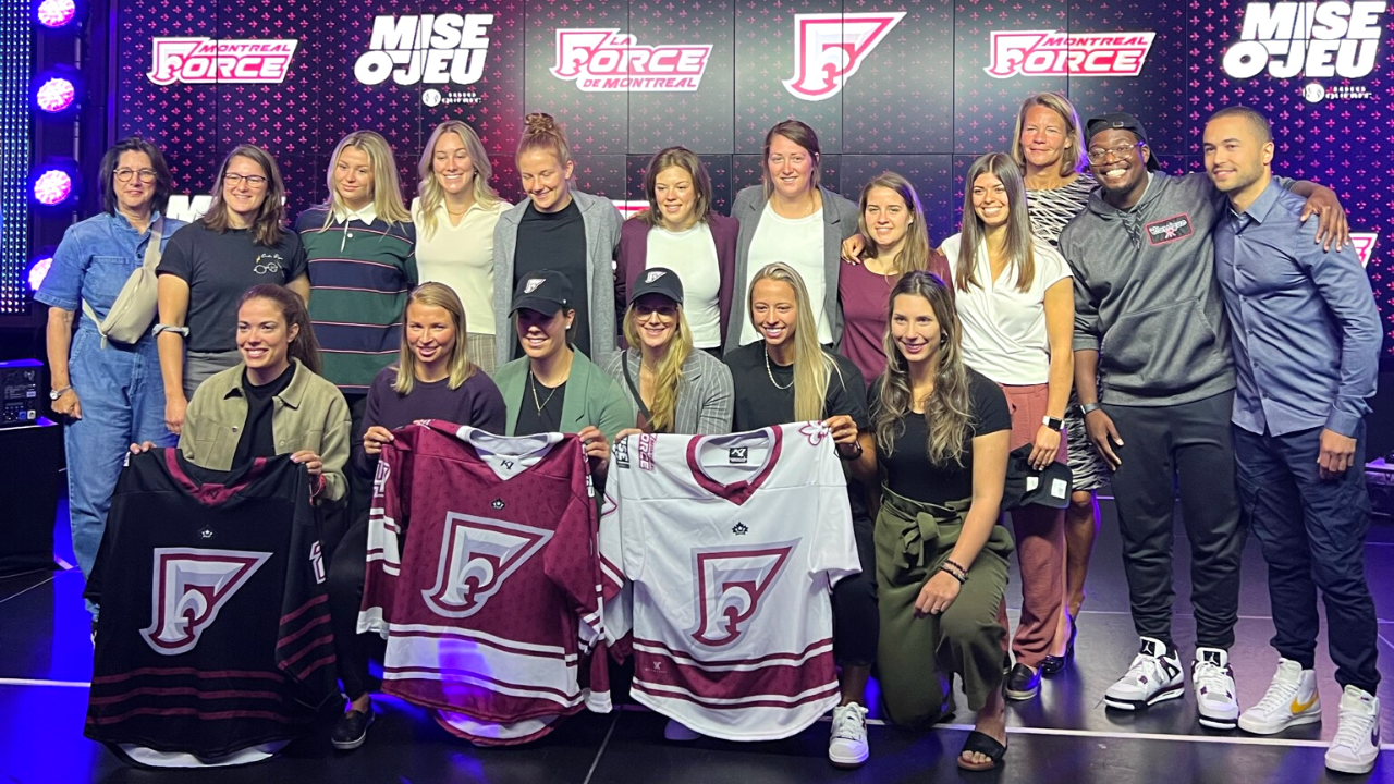Nouvelle équipe de hockey pro féminin: La Force de Montréal