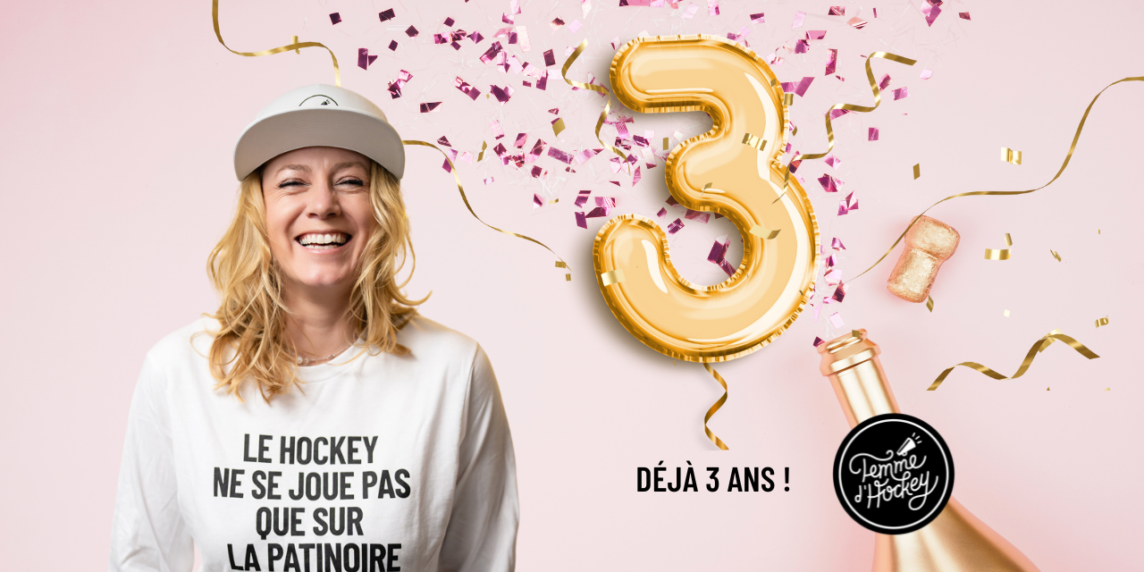3 ans de changement femme d'hockey