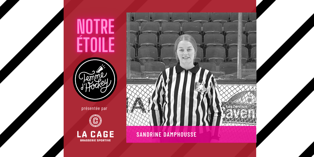 Sandrine Damphousse étoile Femme d'hockey