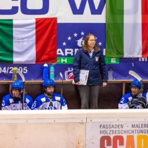 Stéphanie Poirier Hockey en Italie