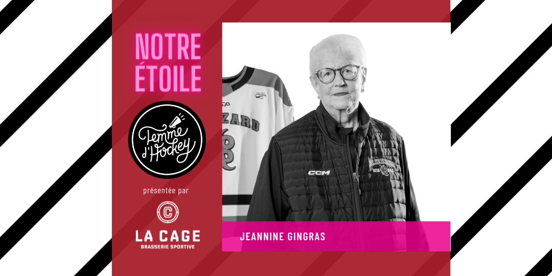 Jeannine Gingras étoile femme d'hockey